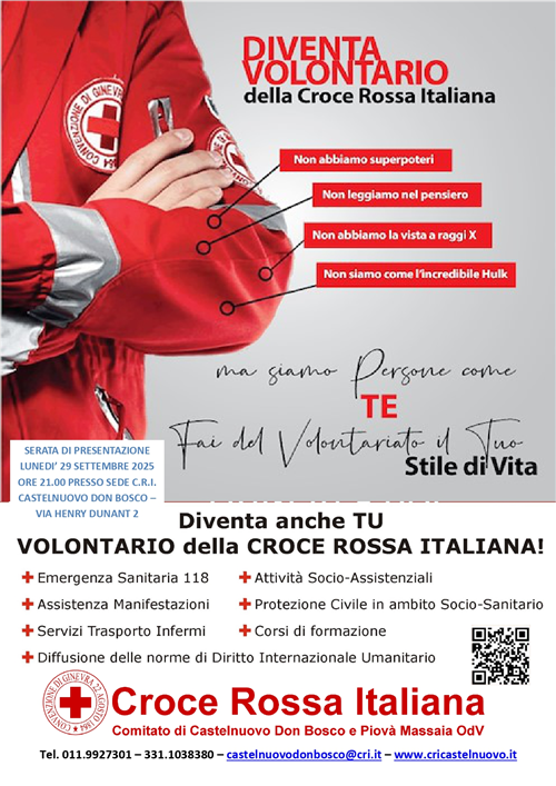 Corso per Volontari Croce Rossa